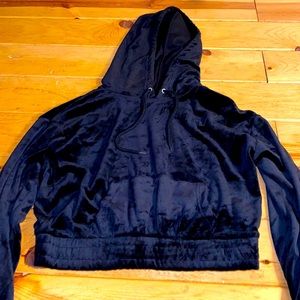 Limited addition velvet hoodie